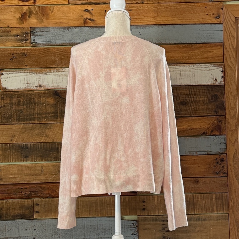 NWT Lafayette 148 New York Printed Cashmere Sweater - Picture 7 of 8
